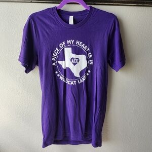 Bella Canvas Purple Crewneck Graphic Tee